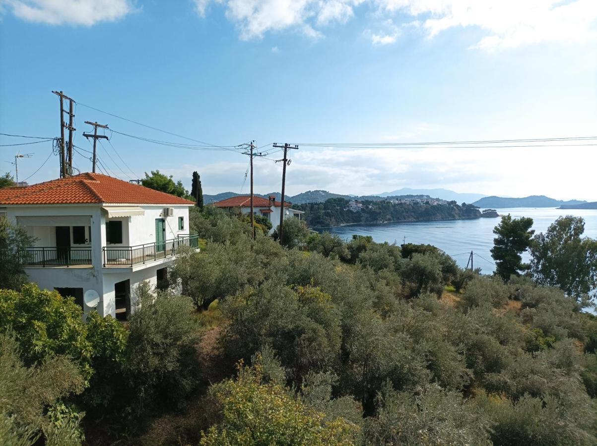 Ftelia House Villa Szkiáthosz Kültér fotó